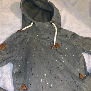 Women’s M Naketano grey hoodie